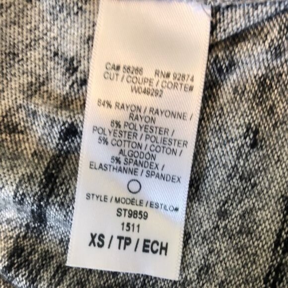 Splendid Brushed Tri-Blend Poncho - XS - Picture 9 of 10